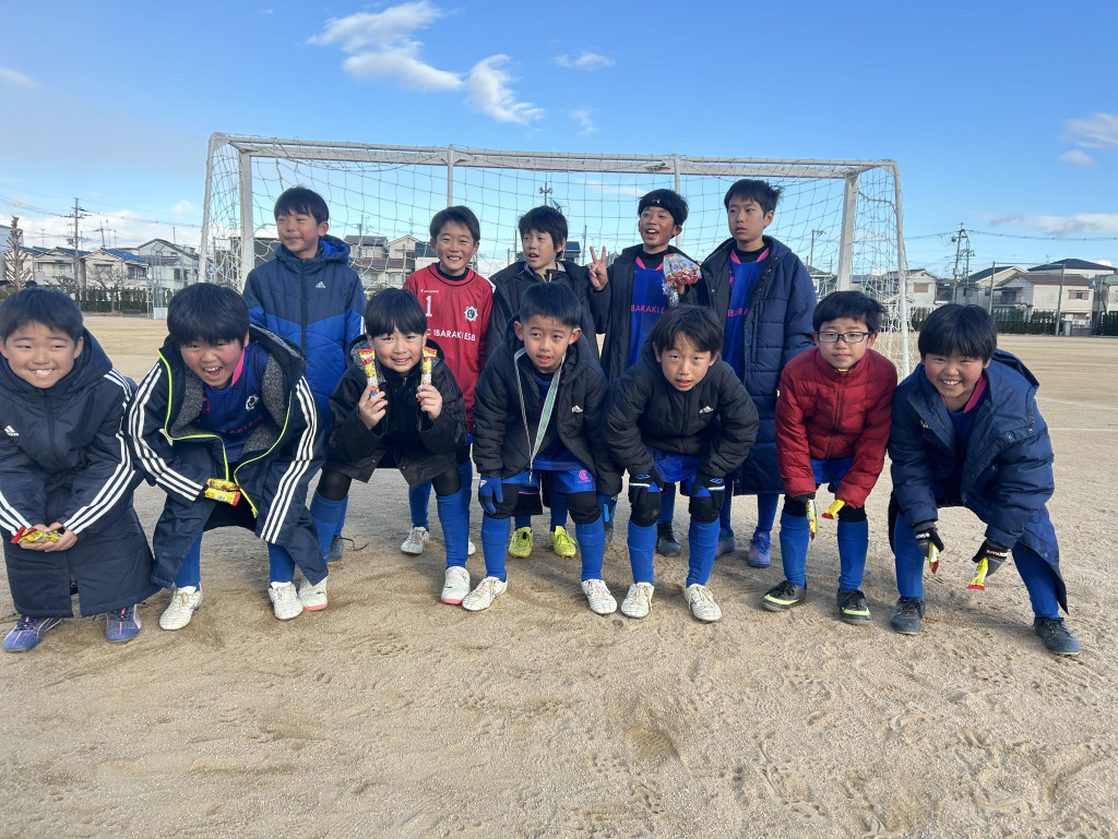 【U10ボーイズ】2/24 如是 CrocusCUP｜試合結果｜FC茨木ESB