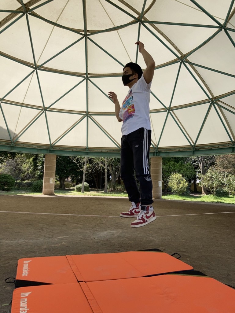 大宮第二公園スラックラインスクール（アドバンスクラス）