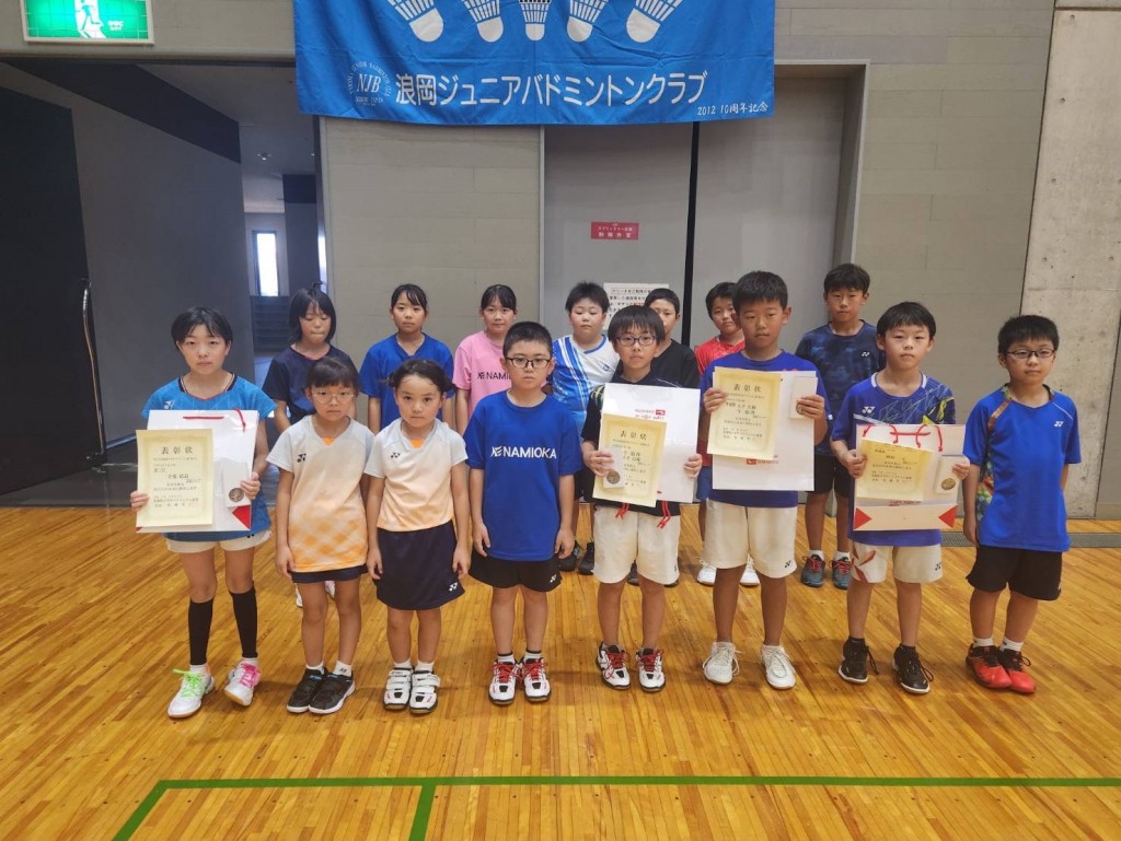 試合結果｜浪岡ジュニアバドミントンチーム